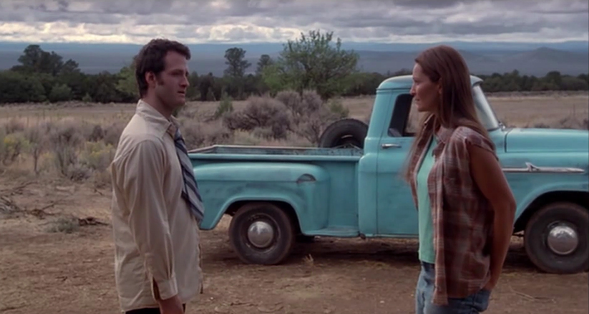 Jim True-Frost and Joan Allen in Off The Map