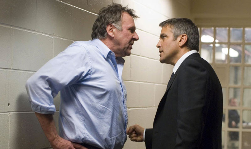 Tom Wilkinson and George Clooney in Michael Clayton