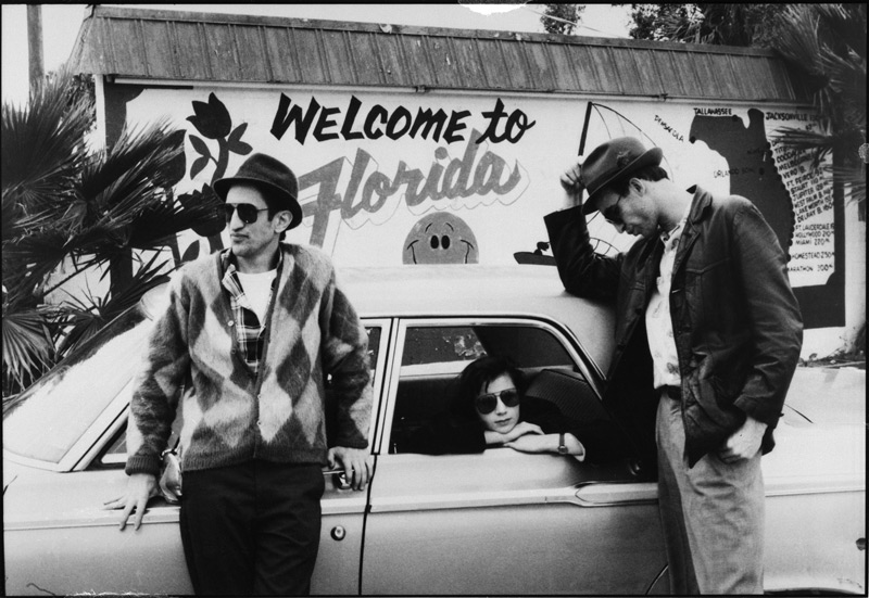 Richard Edson, Eszter Balint, and John Lurie in Stranger Than Paradise