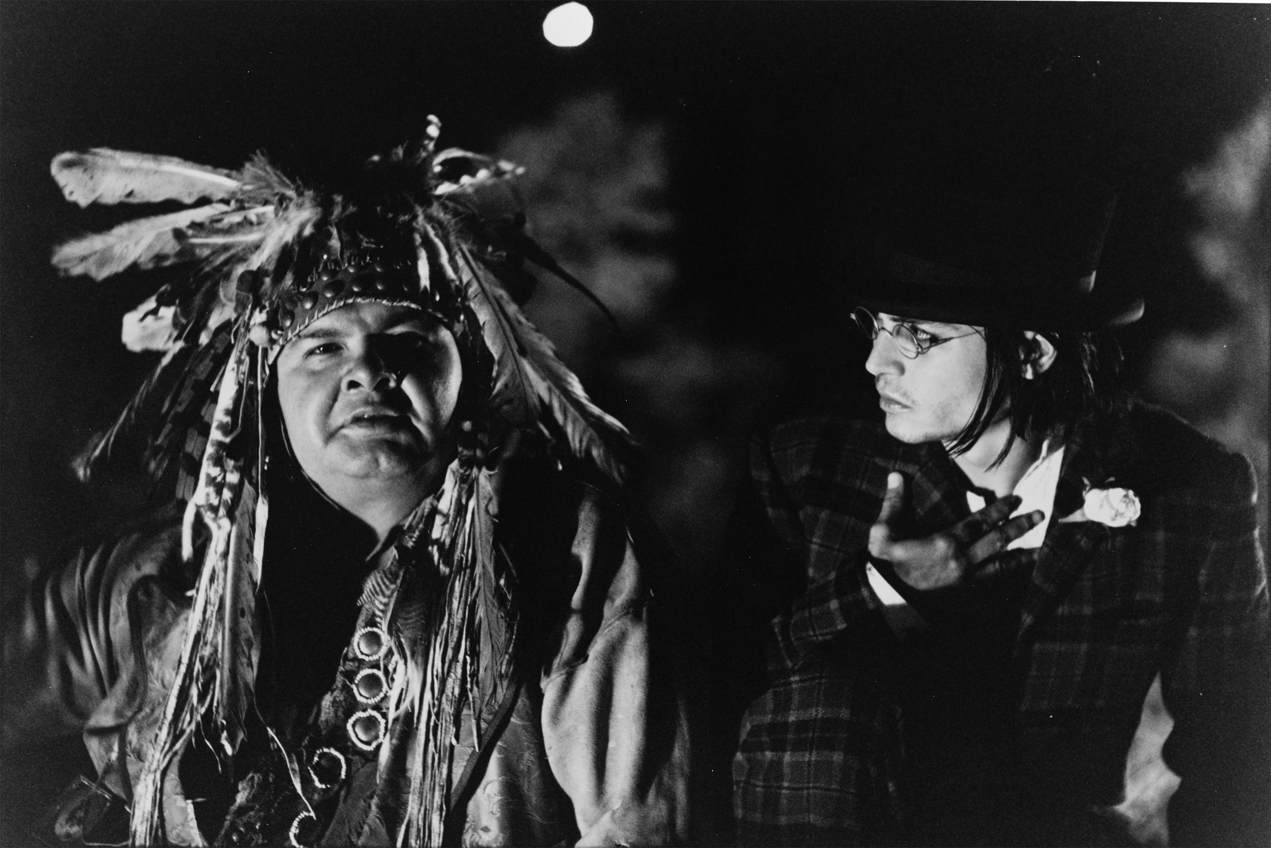 Gary Farber and Johnny Depp in Dead Man