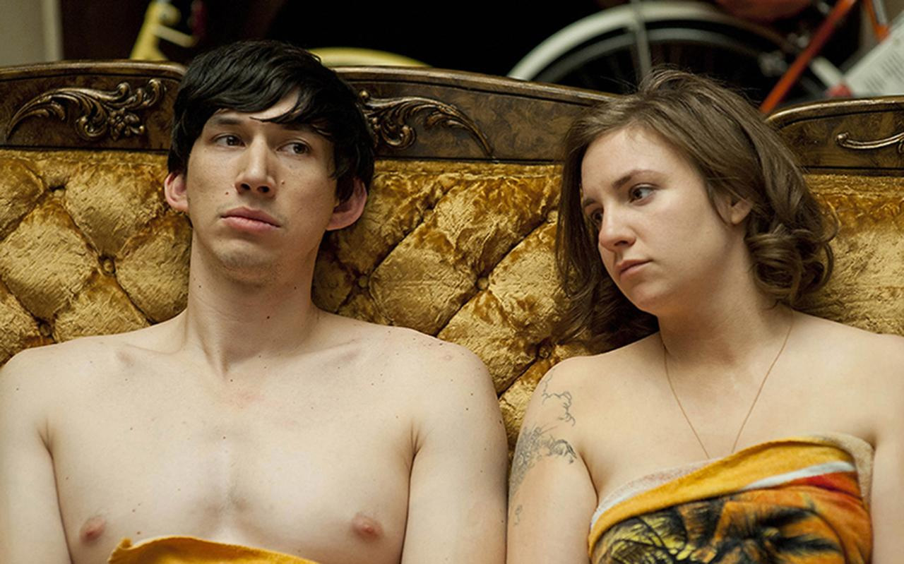 Adam Driver and Lena Dunham in Girls