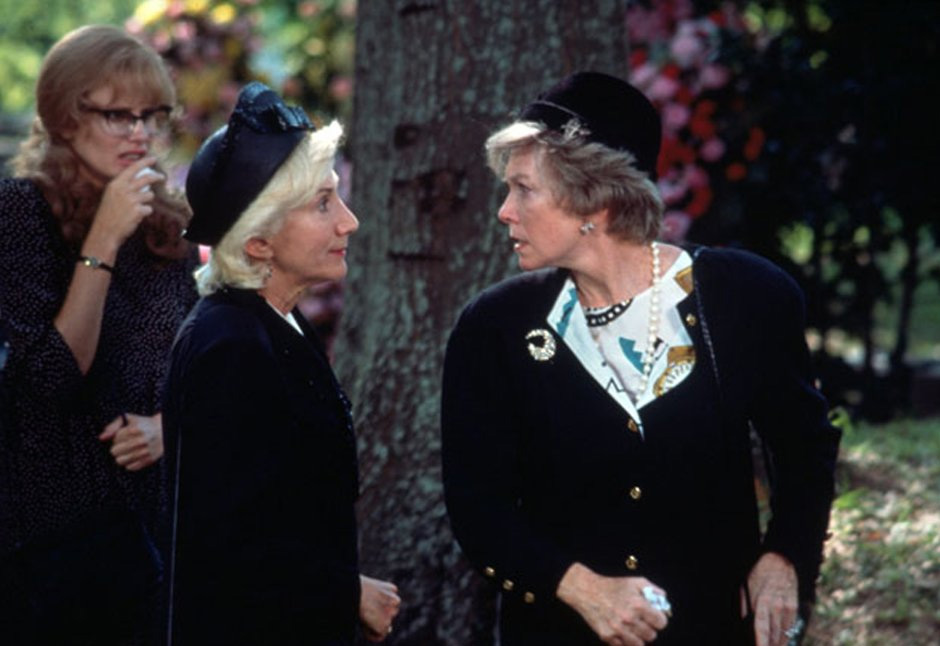 Daryl Hannah, Olympia Dukakis, and Shirley MacLaine in Steel Magnolias