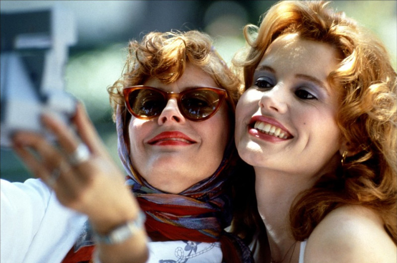 Susan Sarandon and Geena Davis in Thelma & Louise