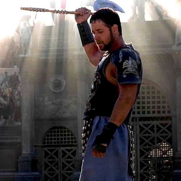 Russell Crowe in Gladiator