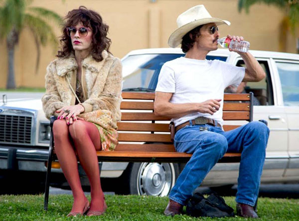 Jared Leto and Matthew McConaughey in Dallas Buyers Club Jared Leto and Matthew McConaughey in Dallas Buyers Club