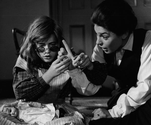 Patty Duke and Ann Bancroft in The Miracle Worker Patty Duke and Ann Bancroft in The Miracle Worker