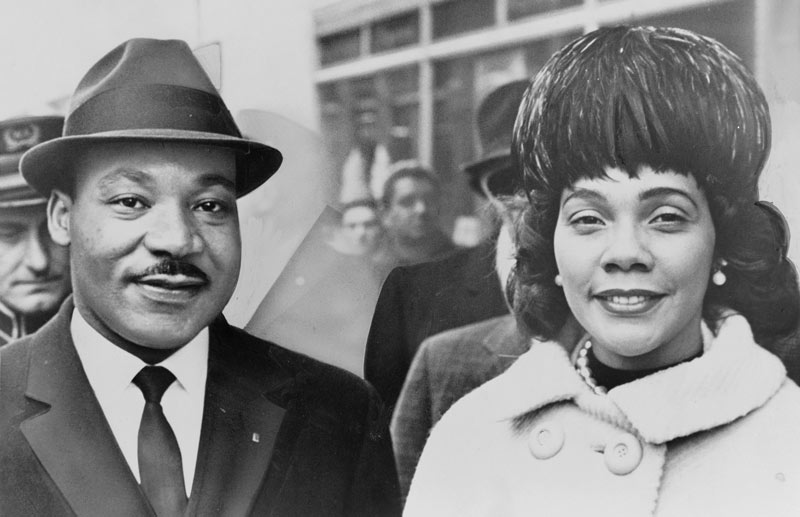 Martin Luther King Jr. and Coretta Scott King Martin Luther King Jr. and Coretta Scott King