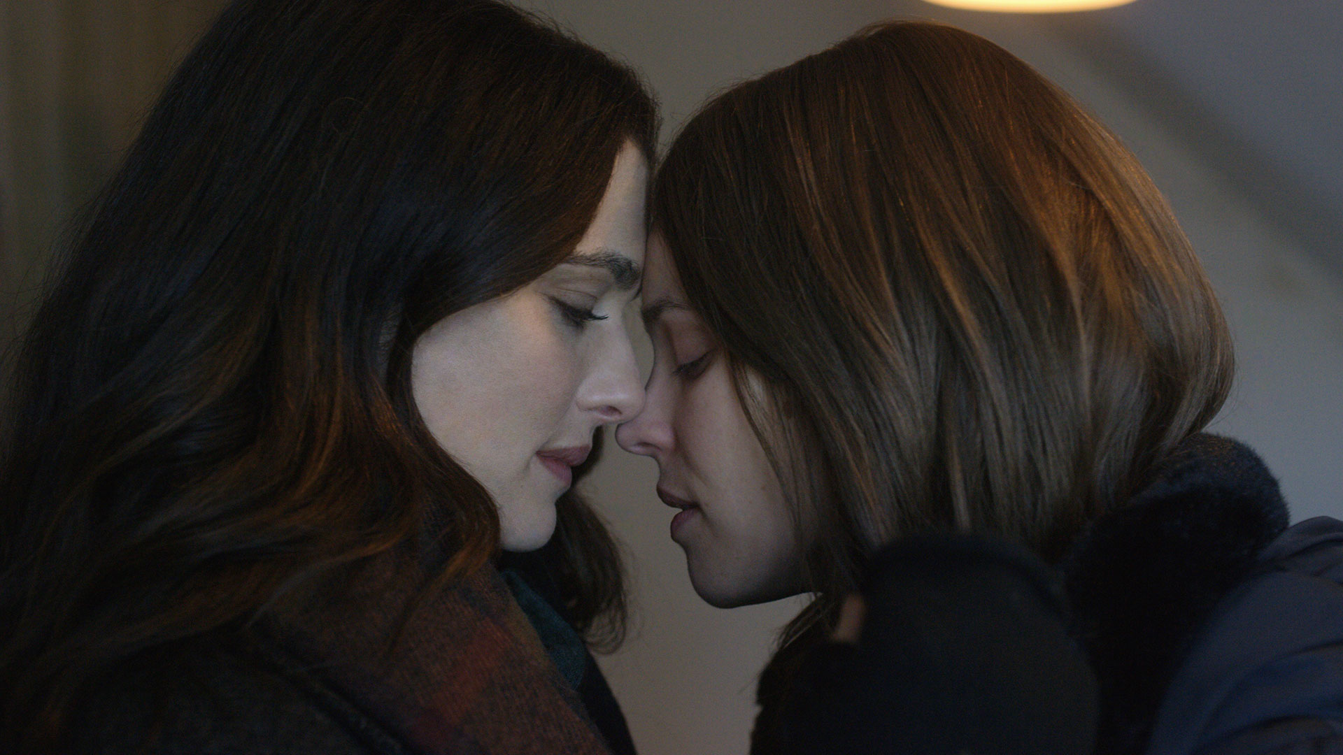Rachel Weisz and Rachel McAdams in <em>Disobedience</em>