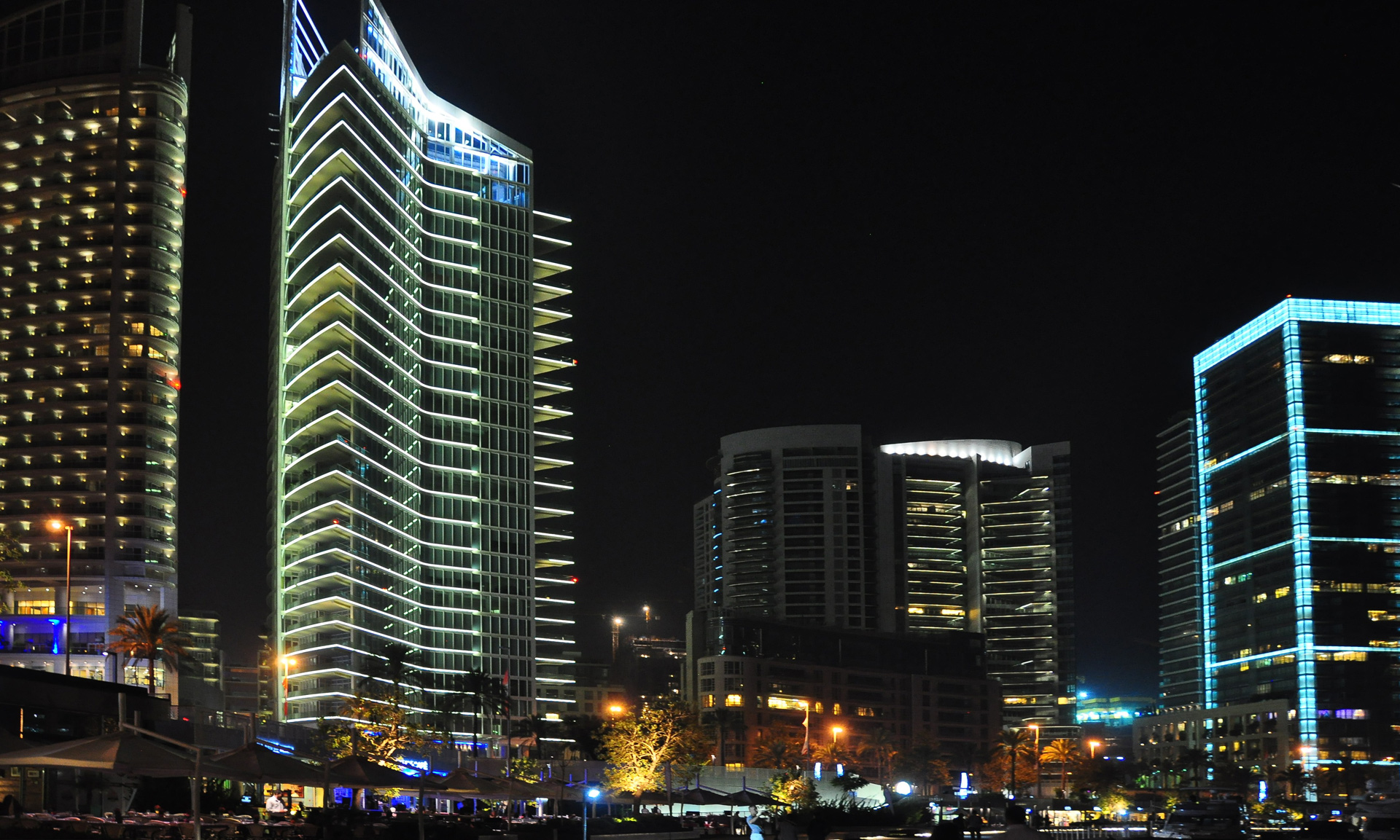 Seafront Towers at Zaitunay Bay in Beirut today