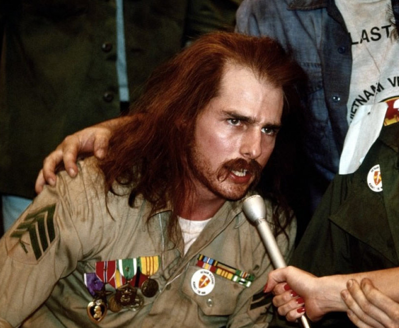 Tom Cruise as Ron Kovic in <em>Born on the Fourth of July</em>