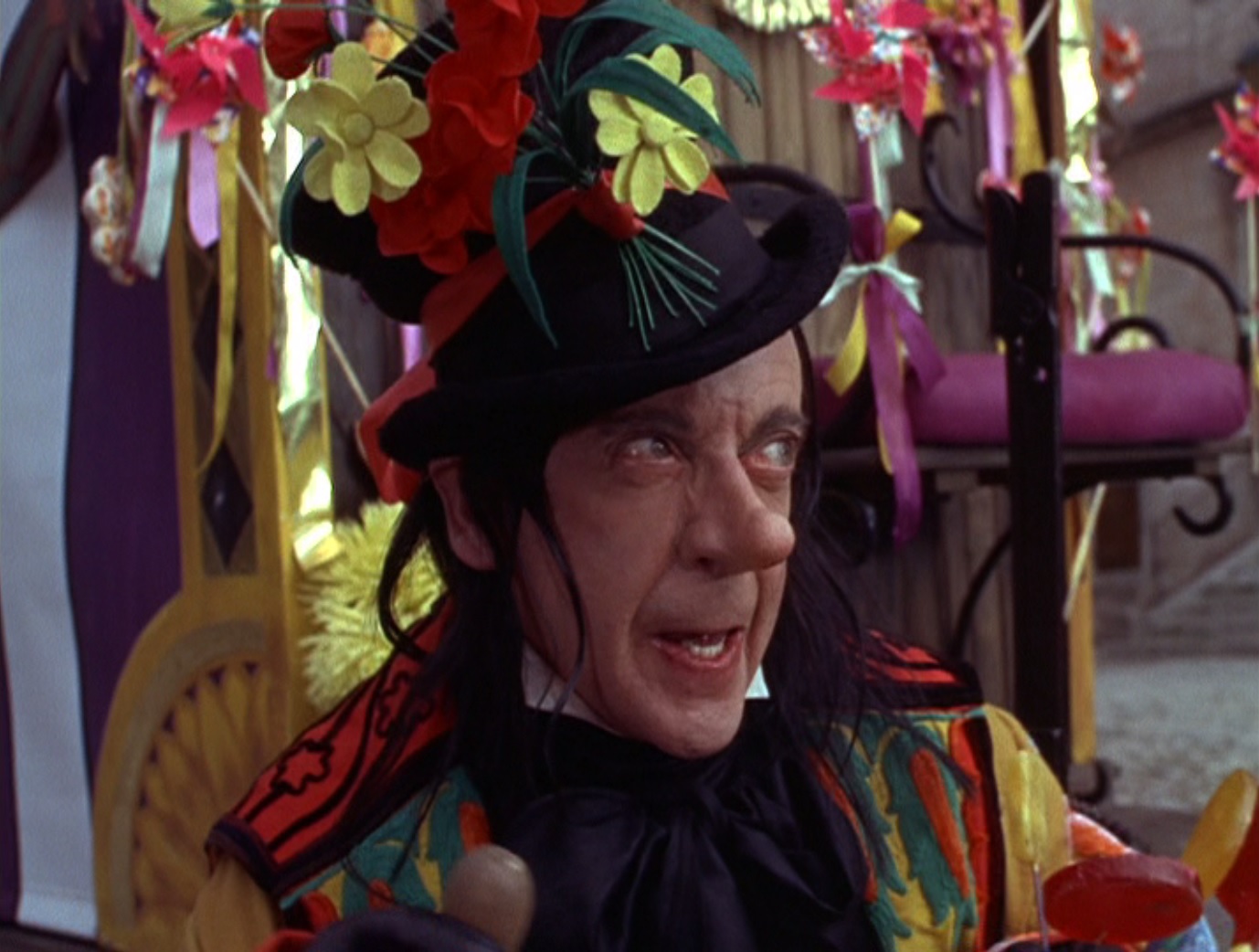 Robert Helpmann as the Child Catcher in <em>Chitty Chitty Bang Bang</em> Robert Helpmann as the Child Catcher in <em>Chitty Chitty Bang Bang</em>