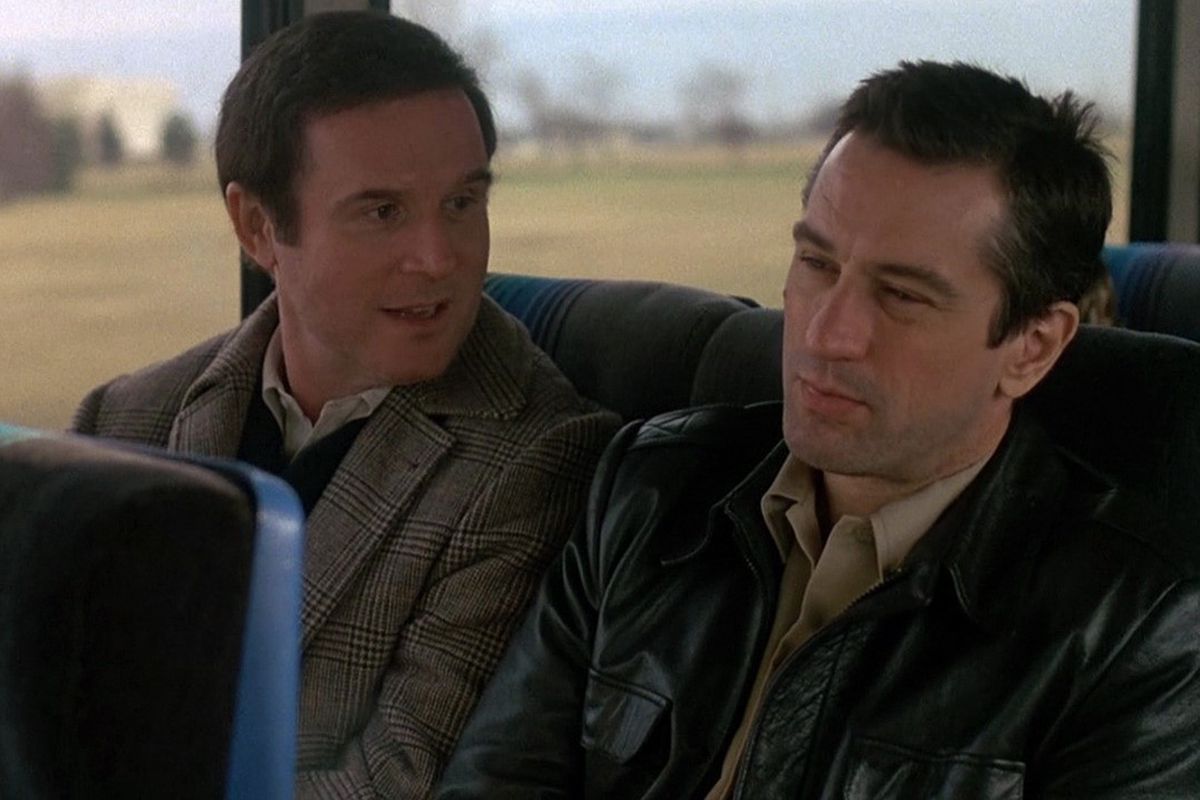 Charles Grodin and Robert De Niro make a connection in <em>Midnight Run</em>