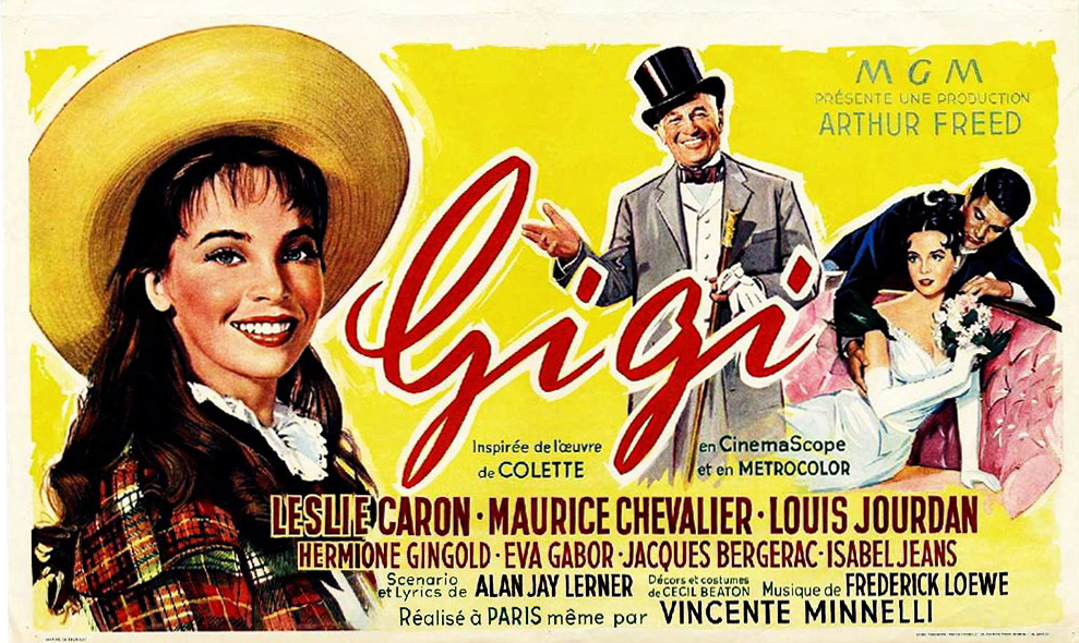 The French poster for <em>Gigi</em> The French poster for <em>Gigi</em>
