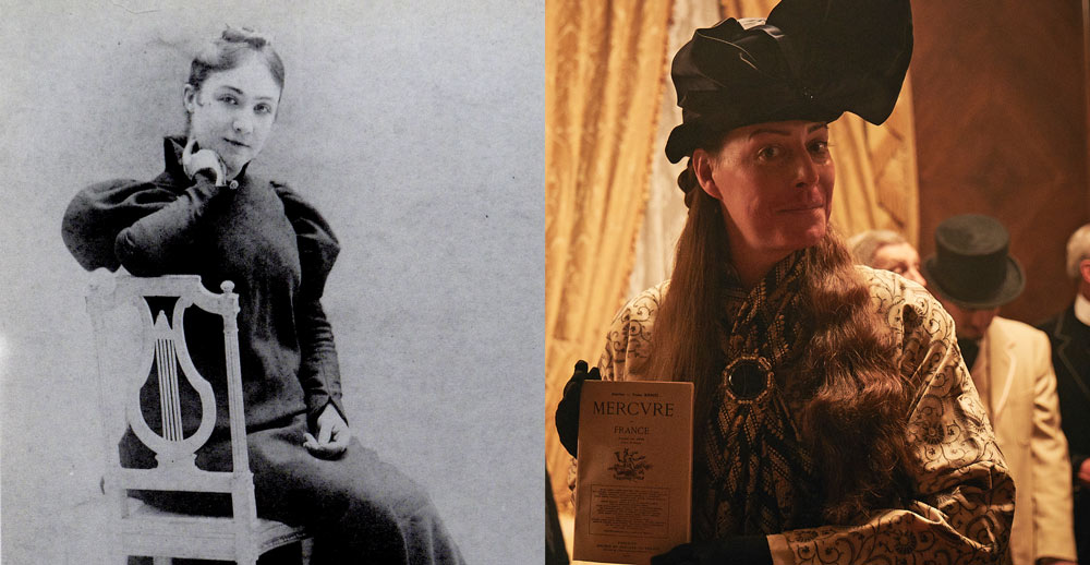 Rebecca Root (r) as Rachilde