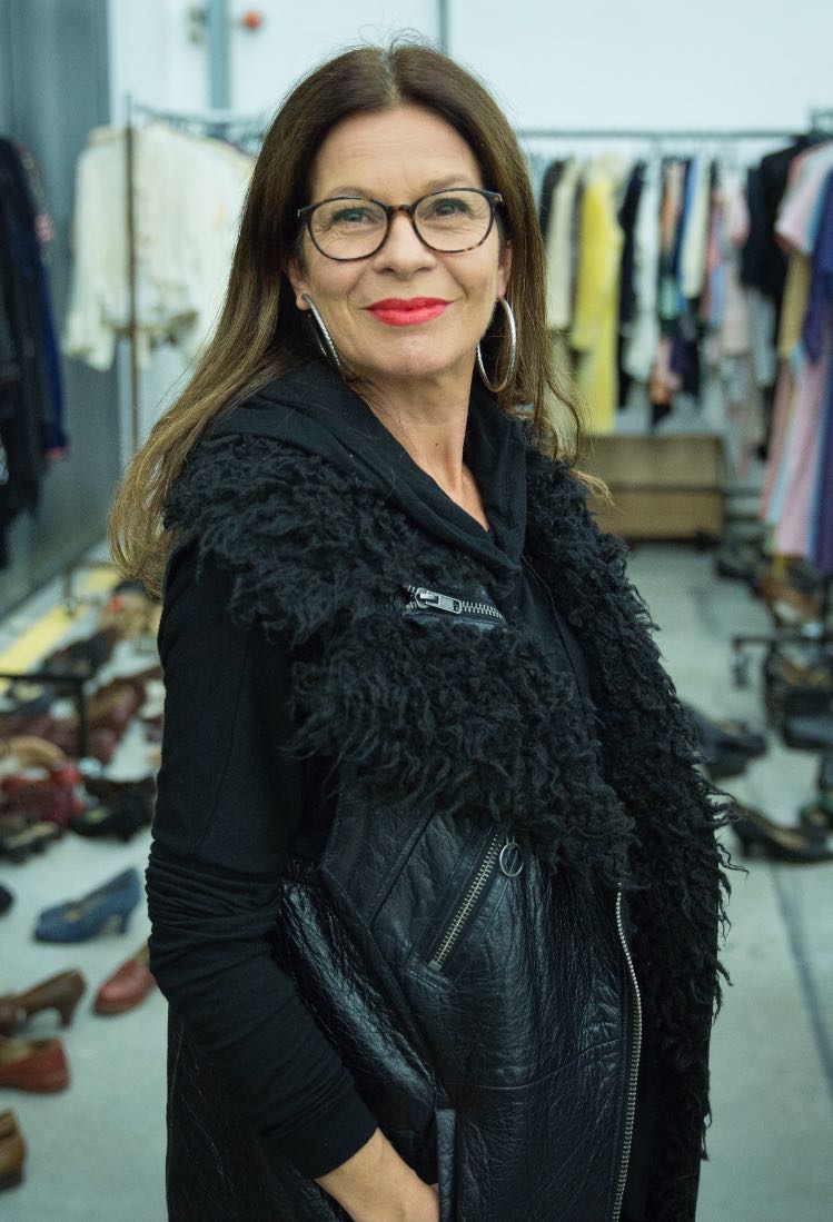 Costume designer Andrea Flesch