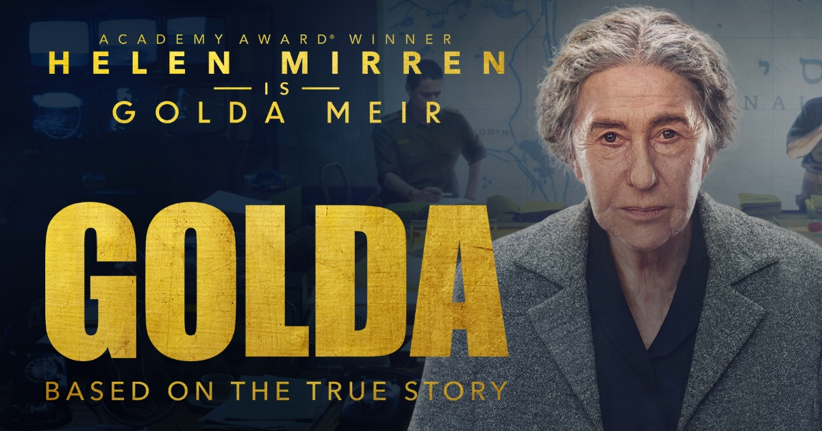 Golda Starring Helen Mirren, Liev Schreiber, and Camille Cottin