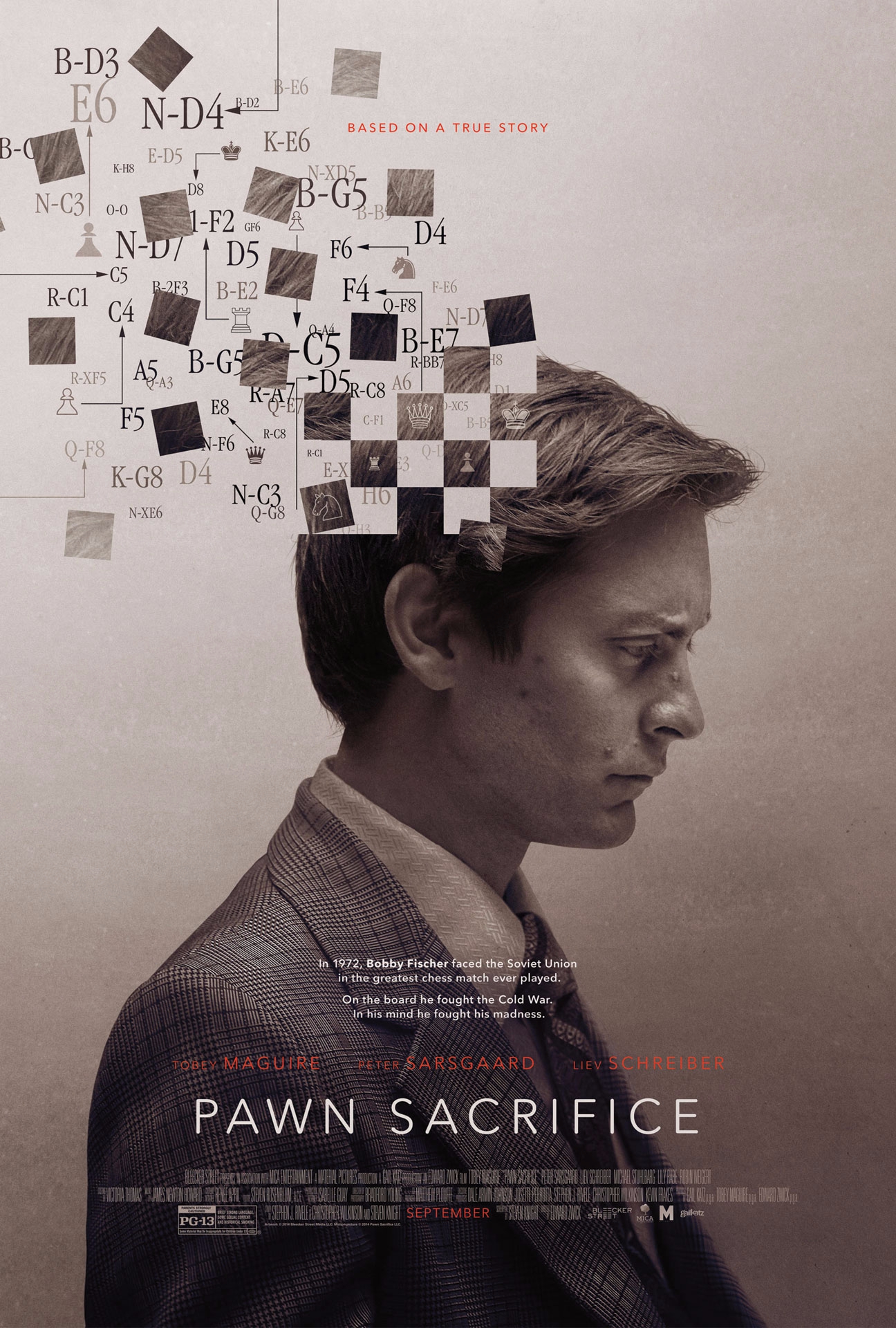 Pawn Sacrifice - What better way to spend New Year's Day than watching a  great movie? #PawnSacrifice is now available on Digital HD, Blu-Ray and  DVD. Rent or own it today!